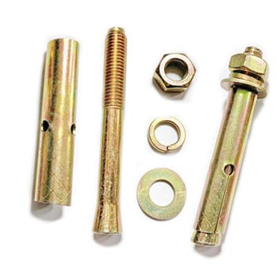 China Wholesale High Quality Steel Building Construction Sleeve Anchor Bolt Expansion With Hex Nut Building Expansion Bolt Anchor for sale