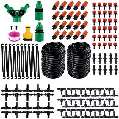 China Titans Factory Supply Plastic Garden Water Cooling Drip Irrigation Kits System Mist Self Drip Irrigation for sale