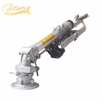 China Dust Suppression Rust Proof Spray Metal Big Rain Gun Gear 360 Degree Sprinklers Irrigation for sale