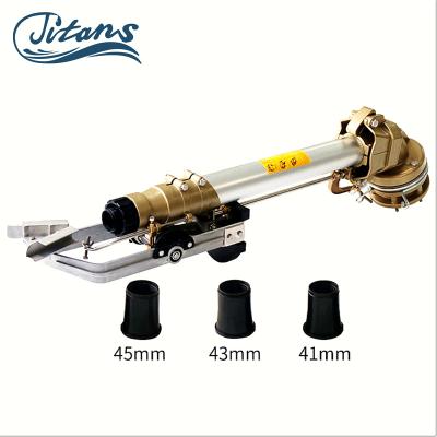 China Land Irrigation System Medium Range Long 80 Meters Big Rain Agricultural Gun Sprinkler for sale