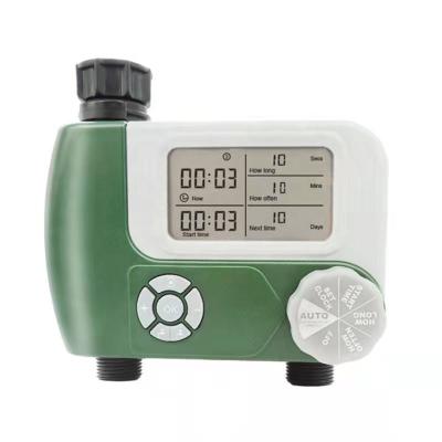 China Programmable Control Irrigation Time Garden Water Timer 2 Outlet For Garden Irrigation System for sale