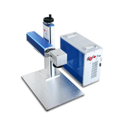 China Laser Marking Table Computer CO2 3d Curve Lazer Printer With Rotary Fiber Outdoor Flying Laser Marking Machine Engraver for sale