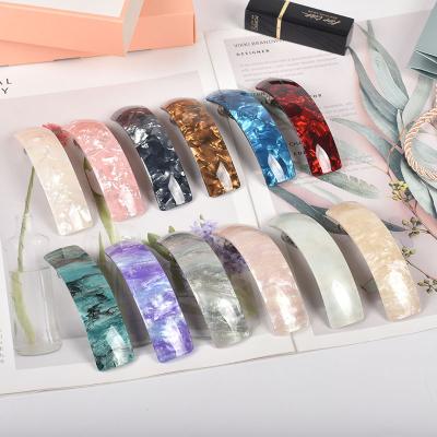 China Cute European and American color hairpin hot sale style hair accessories clip for girl decoration for sale