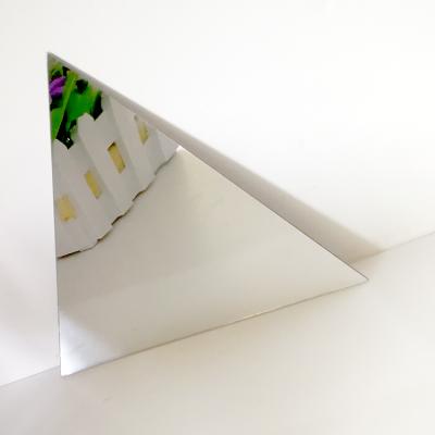 China Factory Price Decorative Triangle 3mm Mirror Acrylic Shatterproof Acrylic Sheet for sale