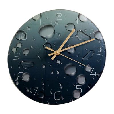 China Cartoon promotion gift modern UV printing acrylic decorative 3d wall clock for sale