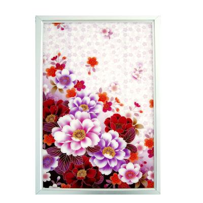 China Modern DIY Home Decor UV Print Acrylic Decorative Painting With Picture Frame for sale