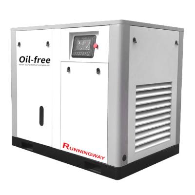 China Runningway Oil Free Oil Free Oil Free Water Lubricated Screw Air Compressor for sale