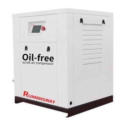 China Runningway Oil Free Scroll Oil Free Air Compressor For Sale Rw7-8 for sale