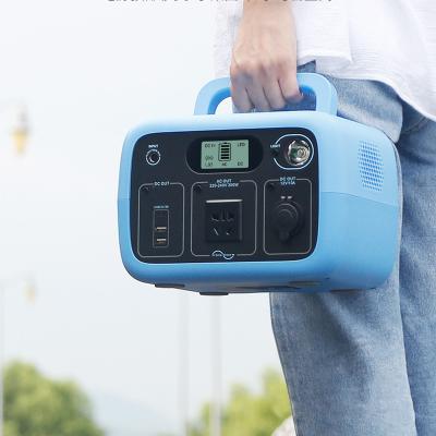 China Home Portable Power Station 300W Mini Ups Portable Generator 100-240V Backup Power Supply for sale