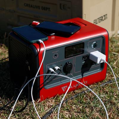 China 500W Fast Portable Backup Power Station Backup Charging Station Charger Mobile Multiple Station Power Bank for sale