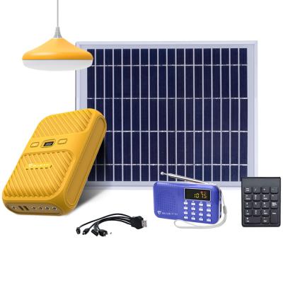 China Home Off Grid Mounting Solar Lighting System For Home With Solar Panel for sale