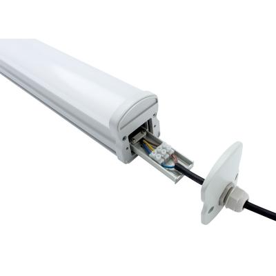 China 100LM/W Office LED Tri Proof Light Durable Linkable Waterproof for sale