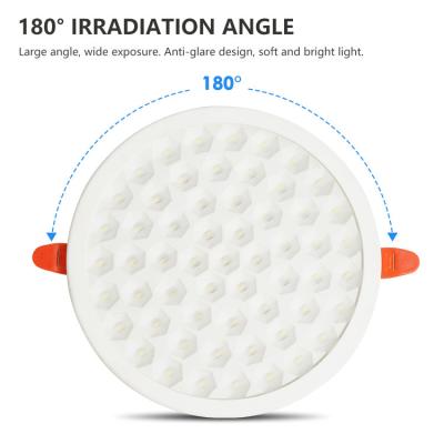 China Ceiling Lighting Slim Panel Lamp 9w 18w 24w 36w Embedded Mounted SMD Led Panel Light for sale