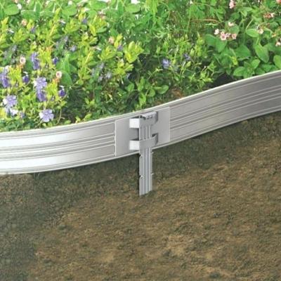 China Home Decorations Prairie Powder Coating Black Aluminum Landscape Edge for sale