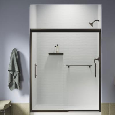 China Luxury Portable Glass Sliding Door Shower Enclosure for sale