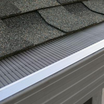 China Decoration Metal Rain Sheet Aluminum Raised Gutter Guard for sale