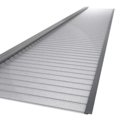 China Decoration Metal Sheet Aluminum Raised Gutter Guard for sale