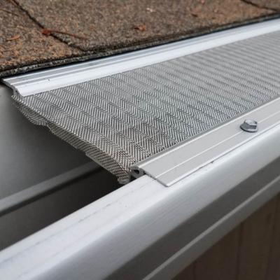 China Decoration Factory Custom Aluminum Small Hole Perforated Metal Gutter Mesh Sheet Guard for sale