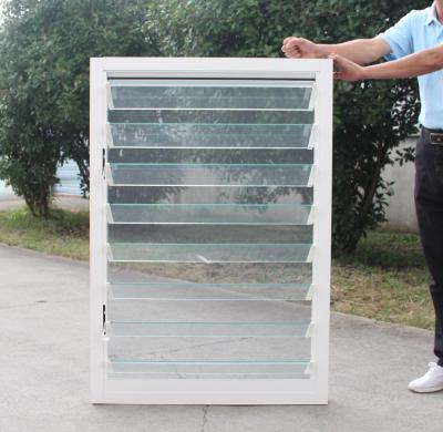 China door & Aluminum Window Glass Shutter Customized Design Awning Shutters Window Glass Balcony for sale