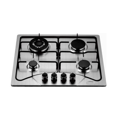 China Hotel Hot-selling Stainless Steel Frame Cooker Gas Stove Hob for sale