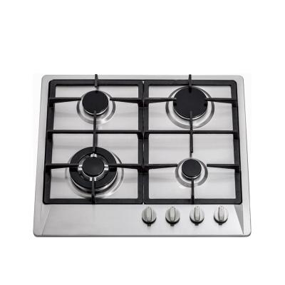 China Hotel 4 Burners Stainless Steel Gas Hob The Newly Developed 4 Burner Gas Stove Models With Molds for sale