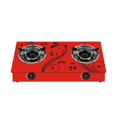 China Easily Cleaned Kitchenware Cooker CE Approval Gas Stove With Colored Panel. for sale