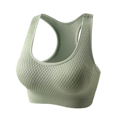 China Viable White Padded Strappy Padded Sports Bra for sale