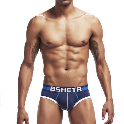 China Fashion Breathable Sexy Men's Sports Boxers Briefs Wholesale Men's Underwear for sale