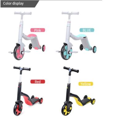 China New Models China Handlebar Height Adjustable Baby 3 Wheels Kids Toys Scooter 3 In 1 Child Scooter For Sale for sale