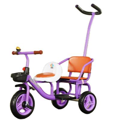 China Ride On Toy Competiitve Cheap Price Baby Tricycle Kids Tricycle Spinner Bike Children's Bicycle With Push Handle for sale