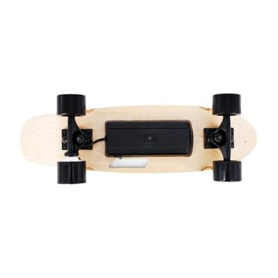 China Young Wholesale Cheapest Small Splint Boosted Electric Skate Board Remote Control Evolve Electric Skateboard for sale