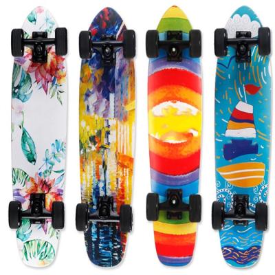 China Outdoor Activities 31 Inch Skateboard Deck Maple Wood Canadian Type Skateboard for sale