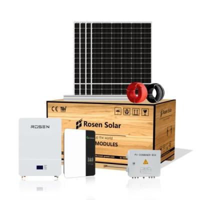 China Home Supply Factory System Tier 1 Brands Solar Panel Solar Energy System for sale