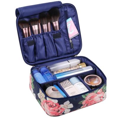 China Wholesale Custom Fashion Travel Tool Kits Makeup Box With Compartments Professional Portable Organizer Makeup Box Set for sale