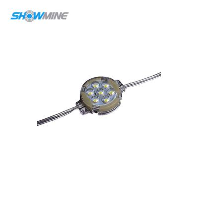 China LANDSCAPE Cutout 50mm DC24v USC2903 External IC RGB Led Lamps 1.68w Pixel Led Pixel Dots IP68 7 pcs SMD3535 20 pcs Per String for sale