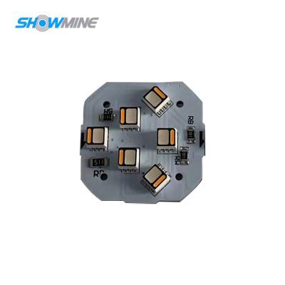 China LANDSCAPE DC24v dmx512 6pcs smd3535RGBW 1.8w for cutout 30mm shell for sale