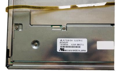 Cina Impiegati a 10,4 pollici di stoccaggio del ² di AA104SL02 Mitsubishi 800 (RGB) ×600 700 cd/m.: -30 ~ un'ESPOSIZIONE LCD INDUSTRIALE di 80 °C in vendita