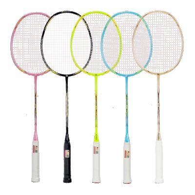 China Eastic & 2022 durable new arrive carbon handle badminton racket olid core technology badminton racket for sale