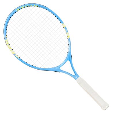 China Good Quality Outdoor Wholesale Custom Carbon One Kids Kids Aluminum Junior Racket 23 Inch Game Tennis Racket for sale