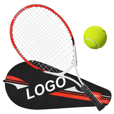 China Good Quality Kids Tennis Racket Outdoor Aluminum Junior Racket Game for sale