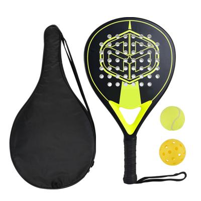 China Beautiful Design China Manufacture Design Carbon Fiber Paddle Carbon Paddle High Quality 100% OEM Beach Tennis Racket for sale