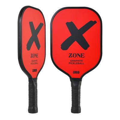 China Factory Pickleball Racket Red Color Honeycomb Design Carbon Fiber Pickleball Paddle Beach Tennis Racket Good Price for sale