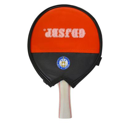 China Adults China Manufacturer Wood And Good Quality Rubber Special Design Custom Ping Pong Rakcet for sale