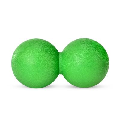 China Durable Multi Functional Silicone Lacrosse Message Yoga Ball Vibrating Peanut Peanut Ball for sale