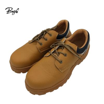 China Factory Price Low Steel Toe JDS China Leather Steel Toe Safety Shoes For Men Custom for sale