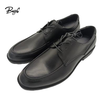 China JDS Breathable Genuine Leather Executive Dress Formal Administrative Officer Shoes For Men for sale