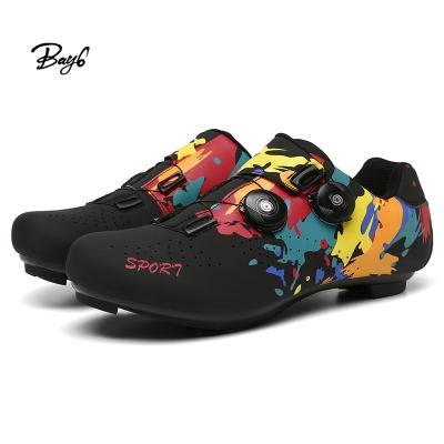 China Breathable Professional Lylon JDS Freelock Road MTB Cycling Shoes Mens Manufactures for sale