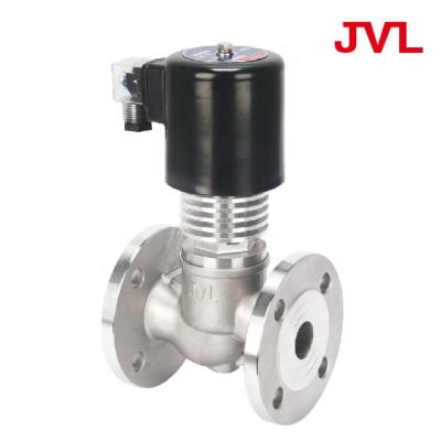 China Threaded General Chiller Flange High Temperature Steam Thermal Oil Solenoid Valve for sale