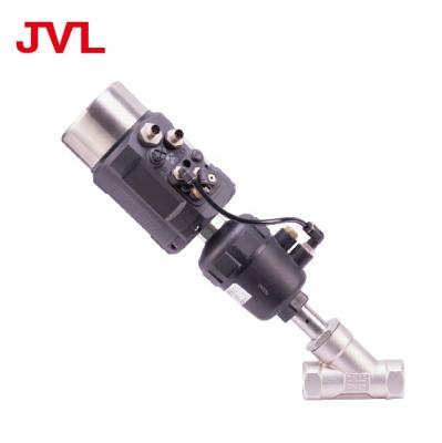 China JVL Air Control General Plastic Main Angle Seat Stainless Steel Pneumatic Valve for sale