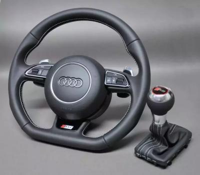 China Carbon Fiber Injection Molded Steering Wheel With Black Color for sale